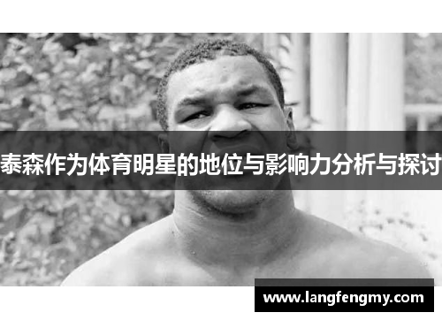泰森作为体育明星的地位与影响力分析与探讨